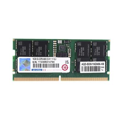 Advantech 16GB SO-DIMM DDR5-5600 262Pin 2GX8 1.1V Unbuffered Hynix Chip